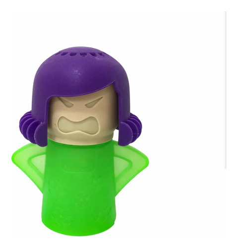 Limpiador De Microondas Angry Mama Color Verde