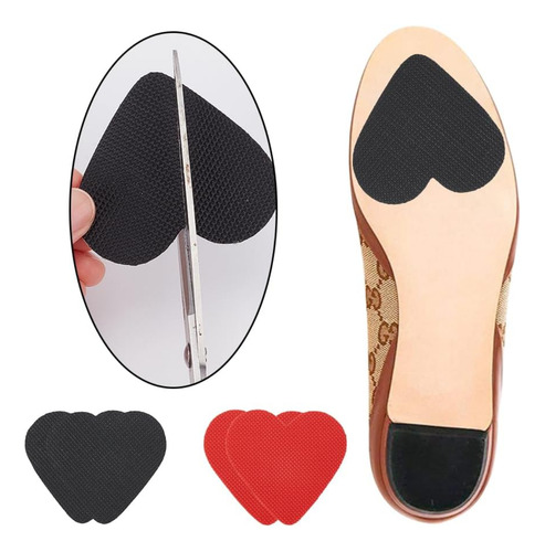 4 Par Almohadillas Pegatinas Antideslizantes Suela Zapatos F