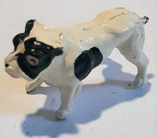 Perro Bulldog Plomo Juguete Granja Eg Toys