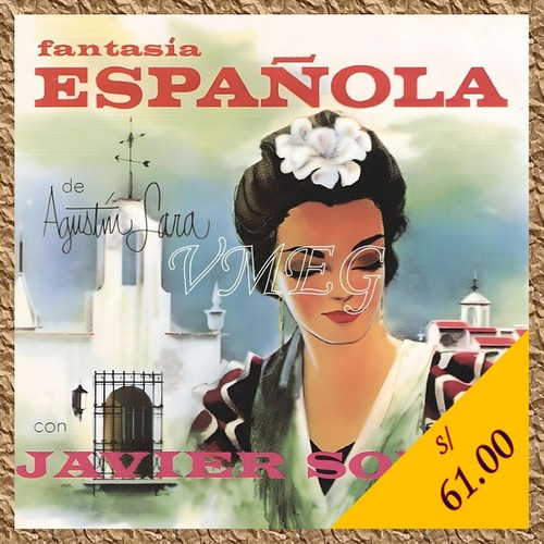 Vmeg Cd Javier Solís 1962 Fantasía Española