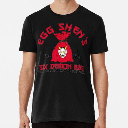 Remera Big Trouble Egg Shens Six Demon Bag Algodon Premium