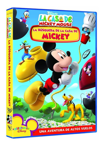La Gran Búsqueda De La Casa De Mickey Mouse Disney Dvd