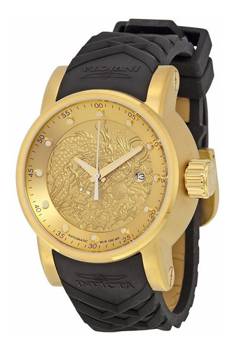 Rélogio Invicta Yakusa 15863 Brinde Perfume Ferrari Black
