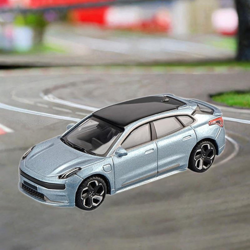 ( Modelo De Coche 1/64, Coche De Aleación, Juguete Azul