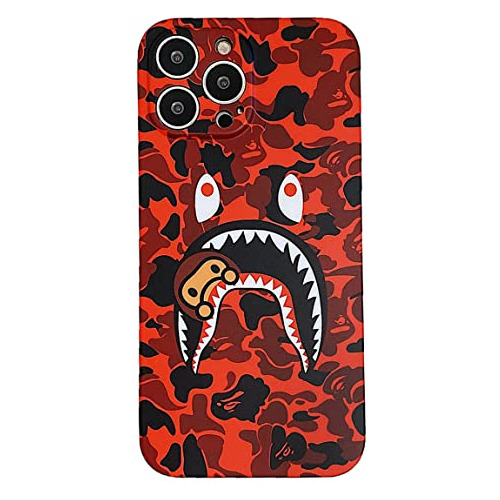 Funda Para iPhone 14 Pro Shark Face/shark Teeth Tpu-02