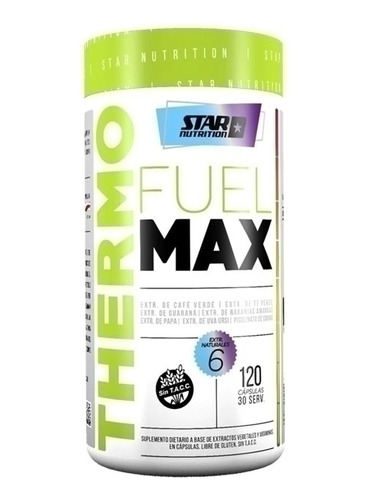 Quemador De Grasa - Thermo Fuel Max Star Nutrition 120 Caps