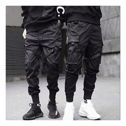 Calça Jogger Tática Techwear Cyberpunk Moda Japonesa