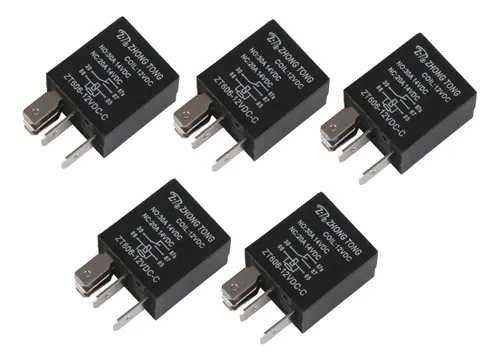 5 Piezas 5 Polos Spdt Amp Dc 12v De Para Alarmas De De