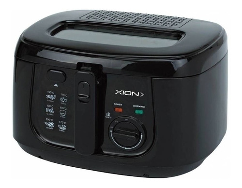 Freidora Xion XI-GL90 2.5L negra 220V