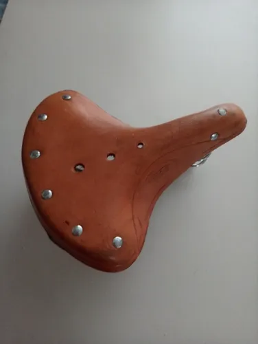 Sillines de cuero para bicicletas antiguas hot sale