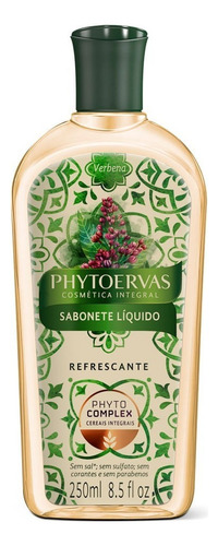 Sabonete Líquido Refrescante Verbena Phytoervas 250ml