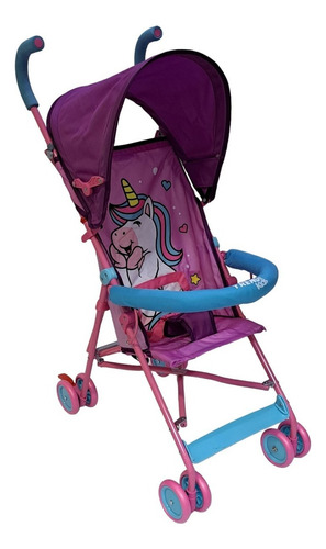 Carriola De Bastón Para Bebé Trendy Kids Zoo Funny Ligera Color Unicornio