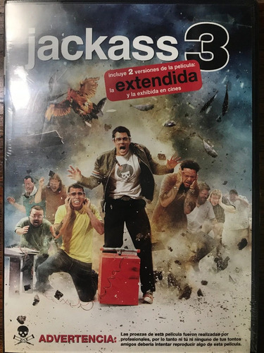 Dvd Jackass 3 / Version Extendida