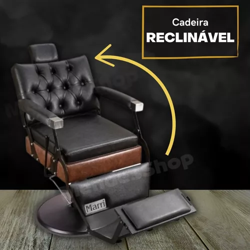 Cadeira De Barbeiro Barata Salão Profissional Envio Imediato