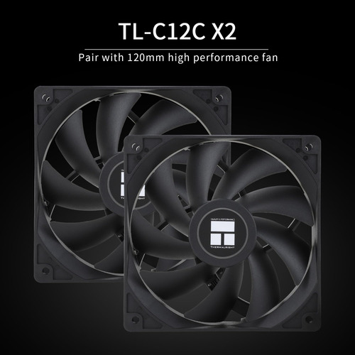 Enfriador De Cpu Thermalright Peerless Assassin 120 Se Negro