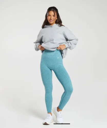 Grey and blue gymshark leggings online