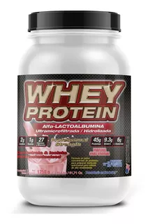 Whey Protein 1,750 Gr Alfa-lactoalbúmina F&nt Sabor Fresas con crema