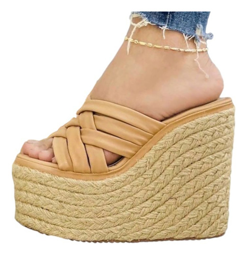 Sandalias Plataforma Yute Talla 35/40