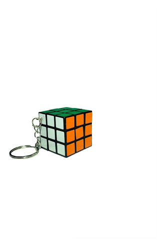 Imagen 3 de 3 de Llavero Pack X 12 Cubo Mágico Llaverito Souvenir Rubik