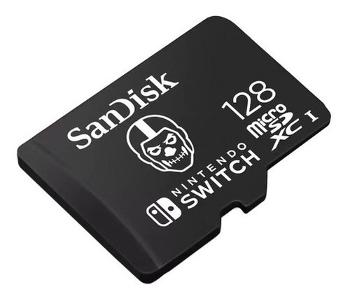 Tarjeta De Memoria Sandisk 128 Gb Micro Sd Nintendo Switch Fortnite