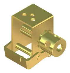 Comprar Catraca Ferro Carreta Fixa Para Cinta De Amarracao 50mm Cor Dourado no Mercado Livre