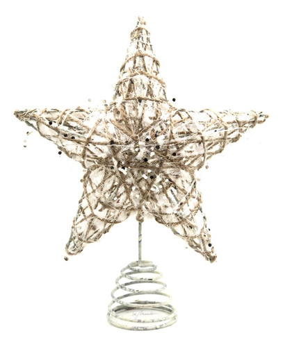Estrella Decorativa Luminosa X1 Uni  25x30 Cm Deco Navidad