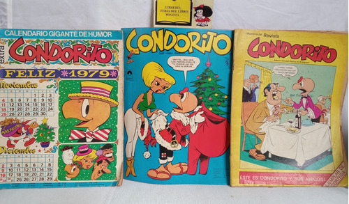 Promoción - 3 Historietas - Condorito - 1979 - Humor Grafico