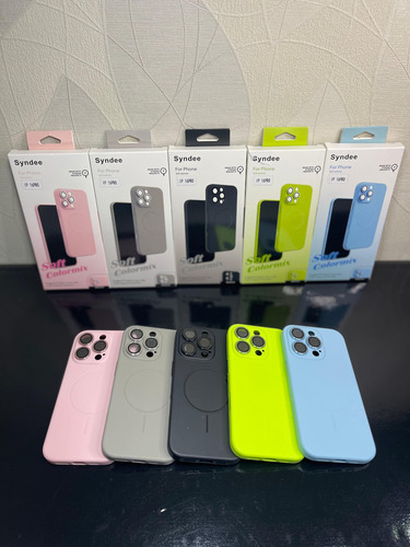 Colores Varios Tpu Con Tecnologia Magsafe, Incluye Mica 9d Rosa Claro Ip16e