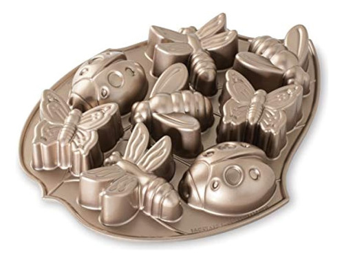 Nordic Ware Backyard Bugs Pan, Toffee