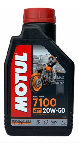 Aceite 20w-50 Motul Full Sintético (7100)