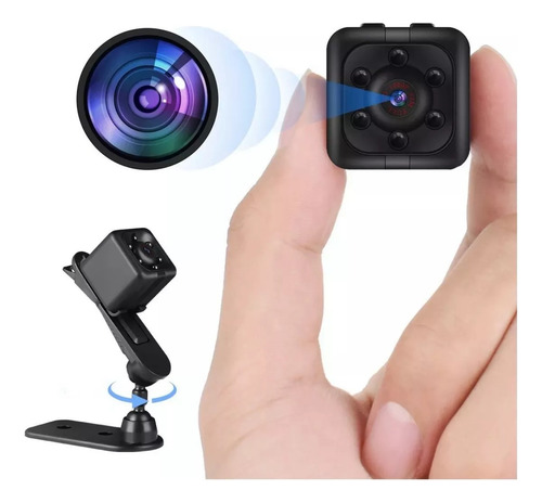 Mini Cámara Espía Micro Webcams Visiónnocturna Con 32gb Tf
