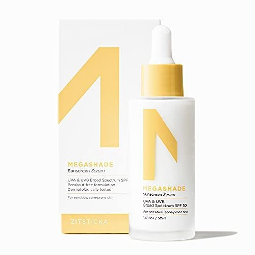 Megashade By Zitsticka - Spf 50 Suero De Protección Solar Fa