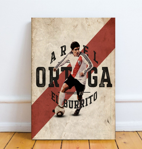 Cuadro River Campeon 2008 - Ariel Burrito Ortega - 15x20cm