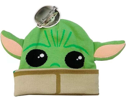 Gorro De Lana Infantil Baby Yoda Y Sonic