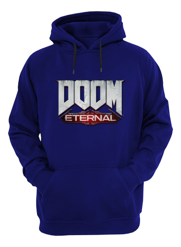 Doom Eternal Logo Buzo Canguro Friki Tu Eres #1