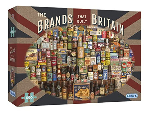 Rompecabezas Gibsons The Brands That Built Britain (1000 Pie