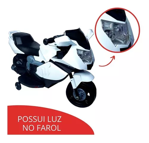 Moto a bateria para crianças Importway BW044 cor azul 110V/220V