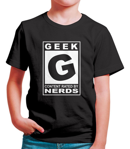 Polo Niño Geek (d0129 Boleto.store)