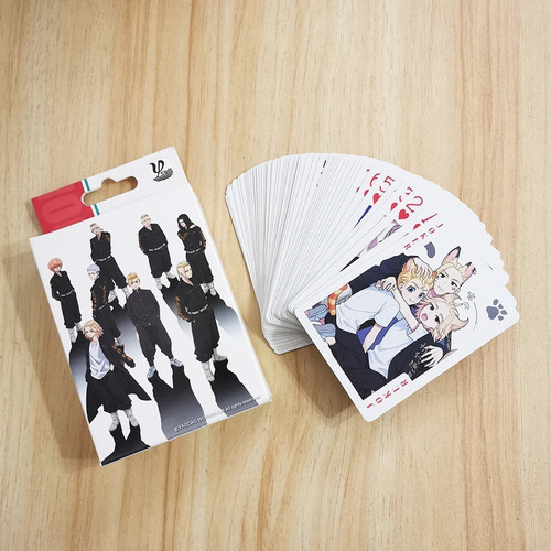 Imagen 1 de 4 de Juego De Cartas Naipes Poker - Tokyo Revengers