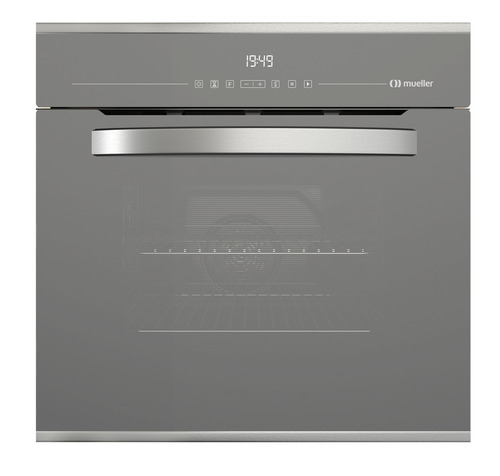 Forno de embutir elétrico Mueller MFE0268G1 68L inox 220V