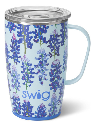 Swig De 18 Oz. Taza De Viaje, Vaso Aislado Asa Y Tapa, ...