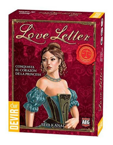 Juego De Mesa Love Letter Devir Cartas Original 