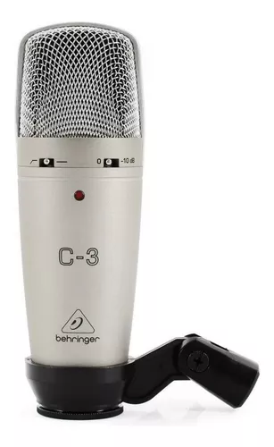 MICROFONO CONDENSADOR BEHRINGER C-3 – Electrónica San Nicolás