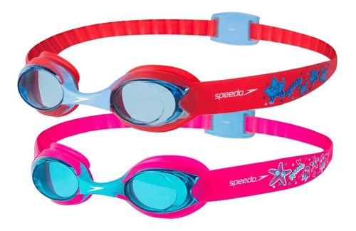 Gafas De Natacion Speedo Sea Squad Illusion Infantil Piscina Color Rosa