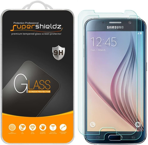 Protector De Pantalla Para Galaxy S6 Supershieldz 2-pack