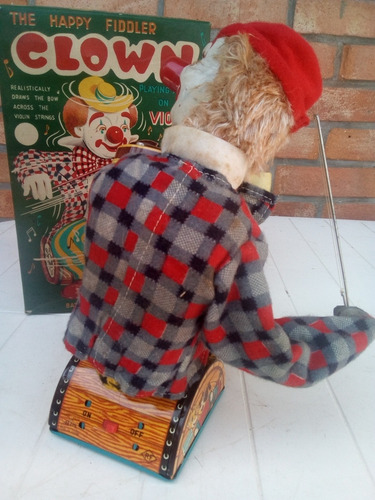 Craigstan's Happy Fiddler Clown Payaso Violinista A Bateria (Usado)