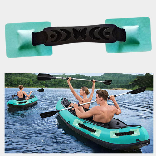 2 Asas De Transporte Laterales Para Botes 31x7cm Verde Claro