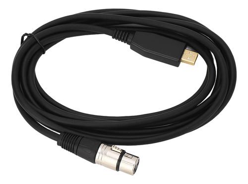 Cable De Micrófono Usb, Convertidor De Enlace De Micrófono H