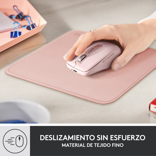 Padmouse Logitech Studio Series Rosado 23x20cm - Revogames