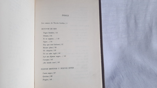 Imagen 2 de 7 de El Libro De Los Sones Nicolas Guillen Letras Cubanas